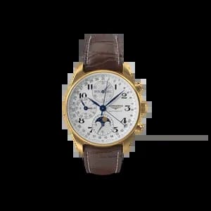 Brown Leather Belt Watch